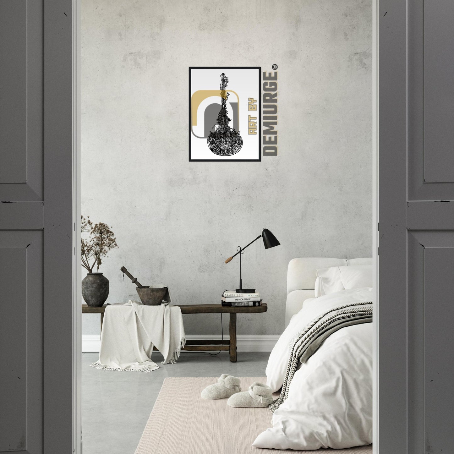 Indifference - Premium Matte Paper Wooden Framed Poster