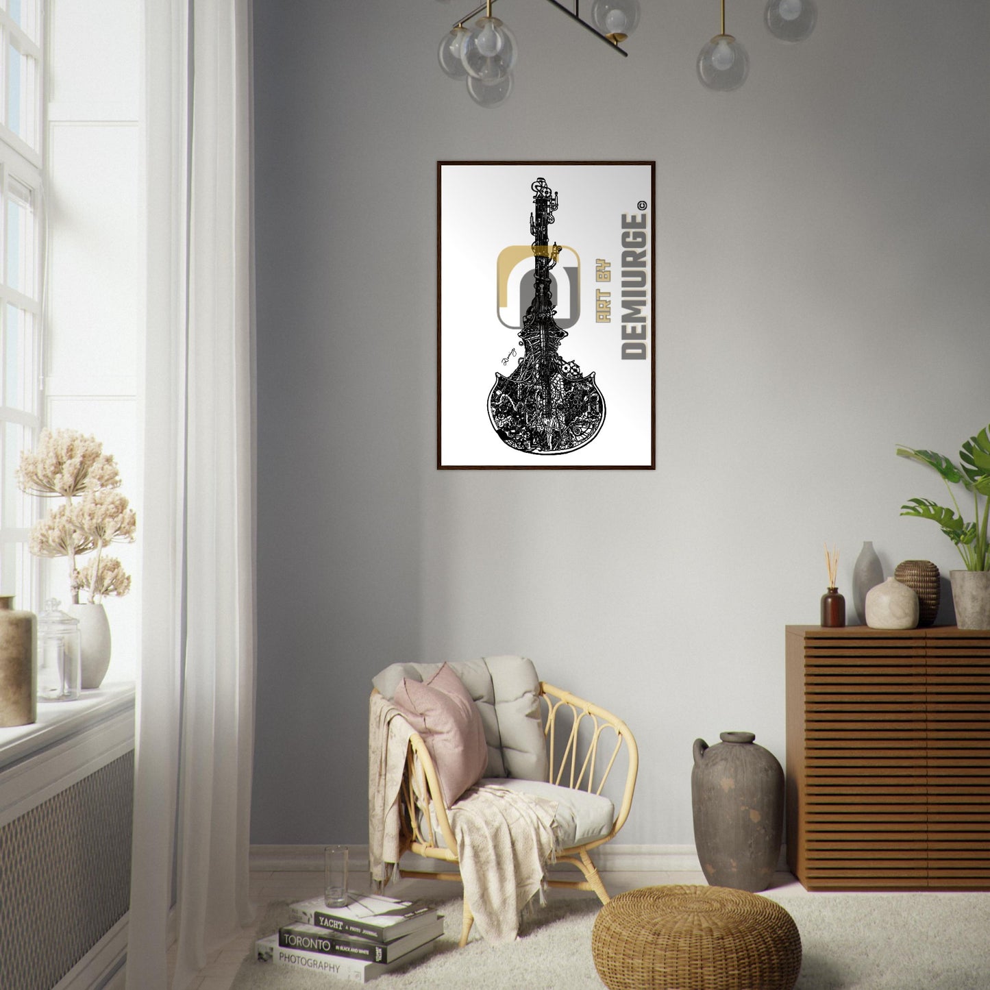 Indifference - Premium Matte Paper Wooden Framed Poster