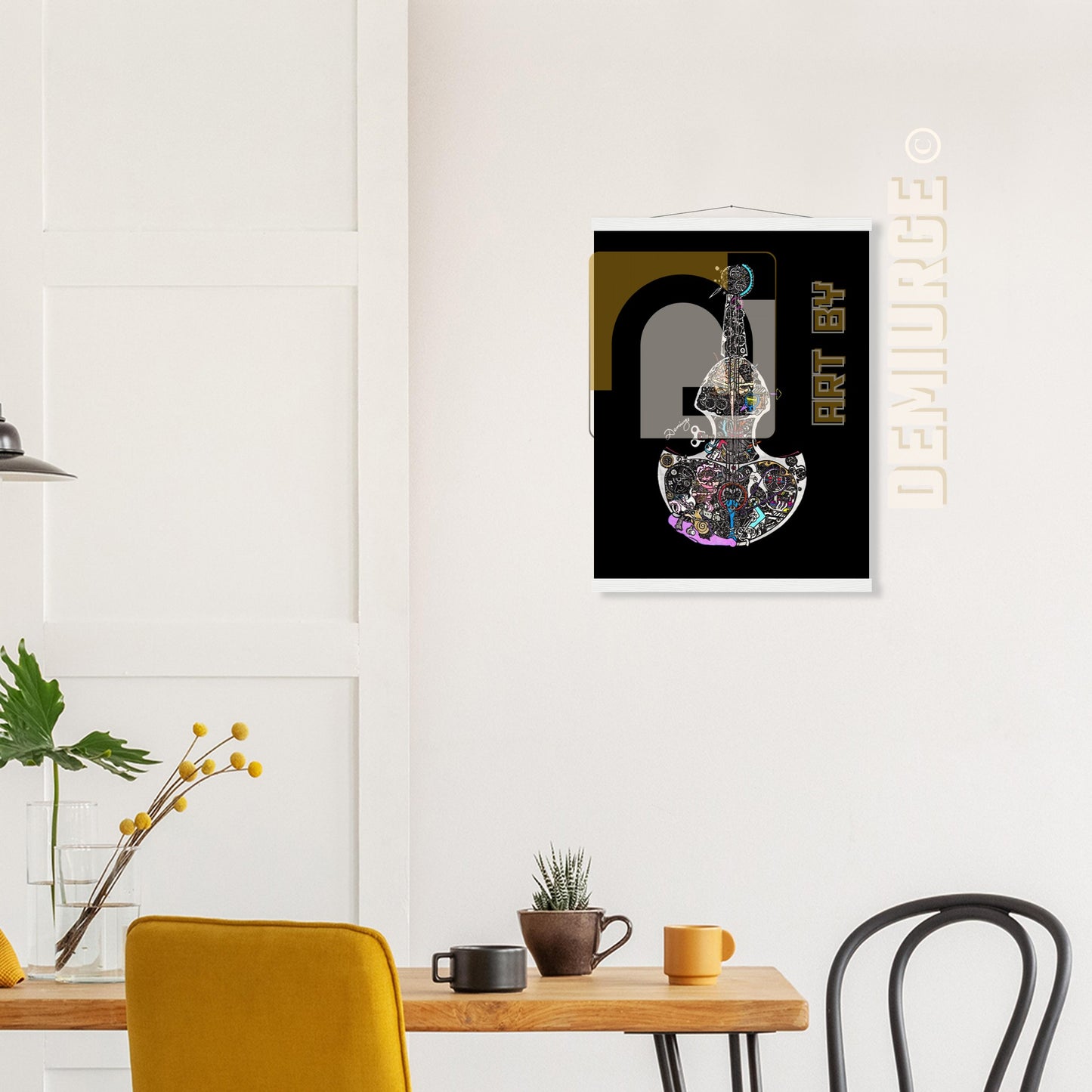 Apathy (Limited Edition - Blackout) - Museum-Quality Matte Paper Poster with Hanger