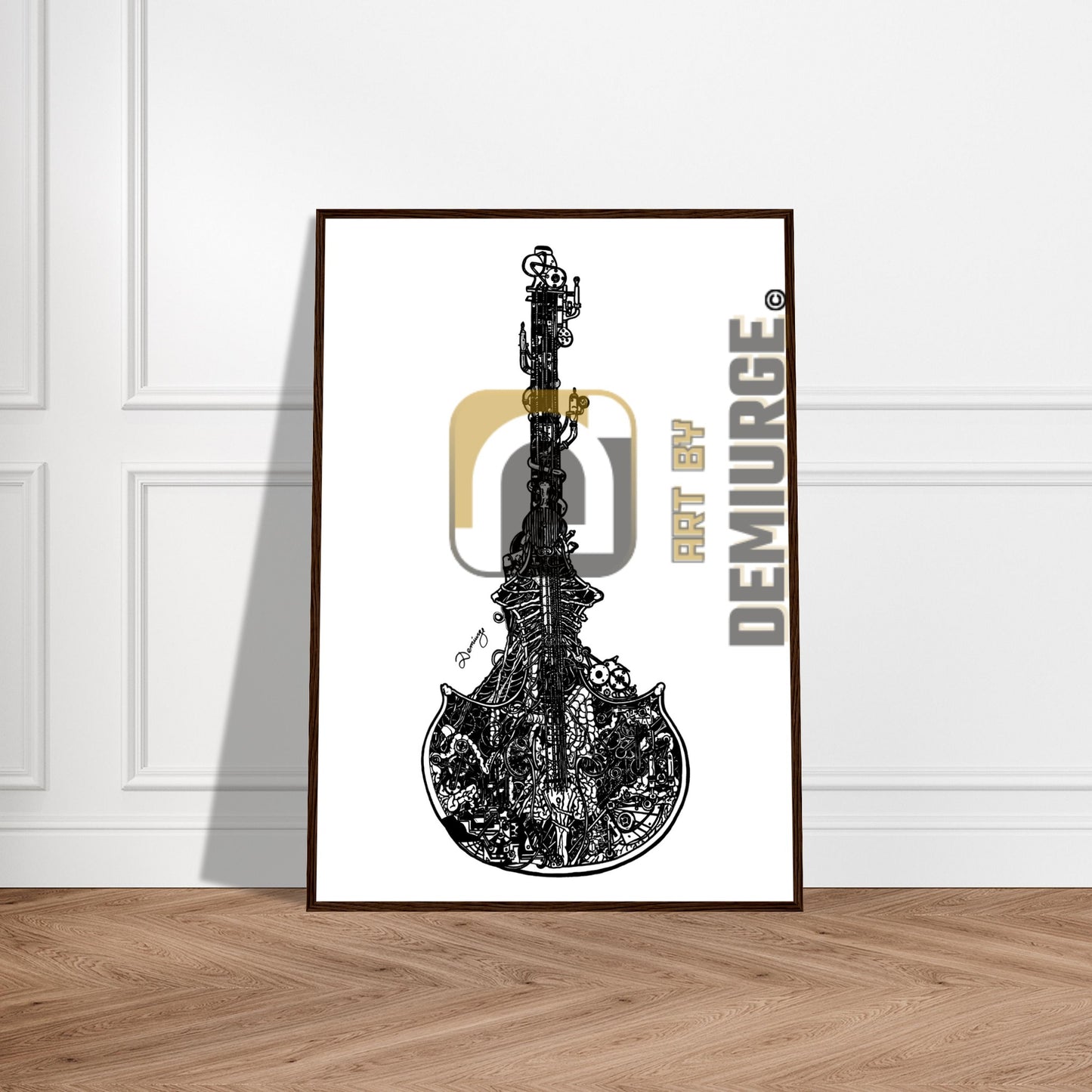 Indifference - Premium Matte Paper Wooden Framed Poster