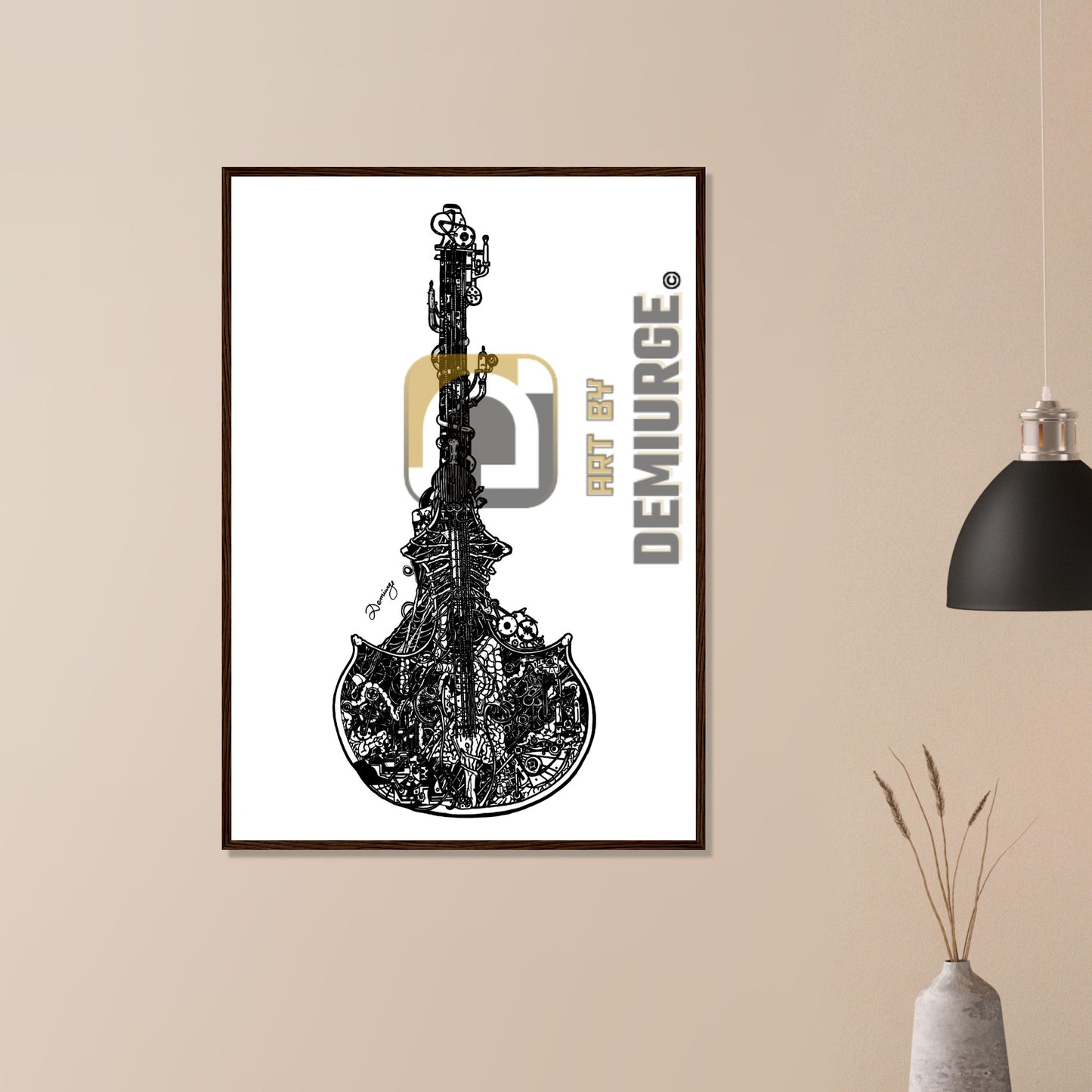 Indifference - Premium Matte Paper Wooden Framed Poster