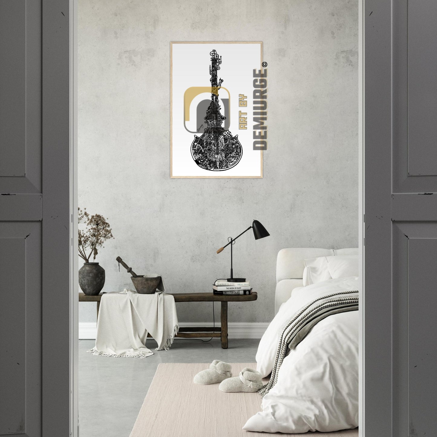 Indifference - Premium Matte Paper Wooden Framed Poster