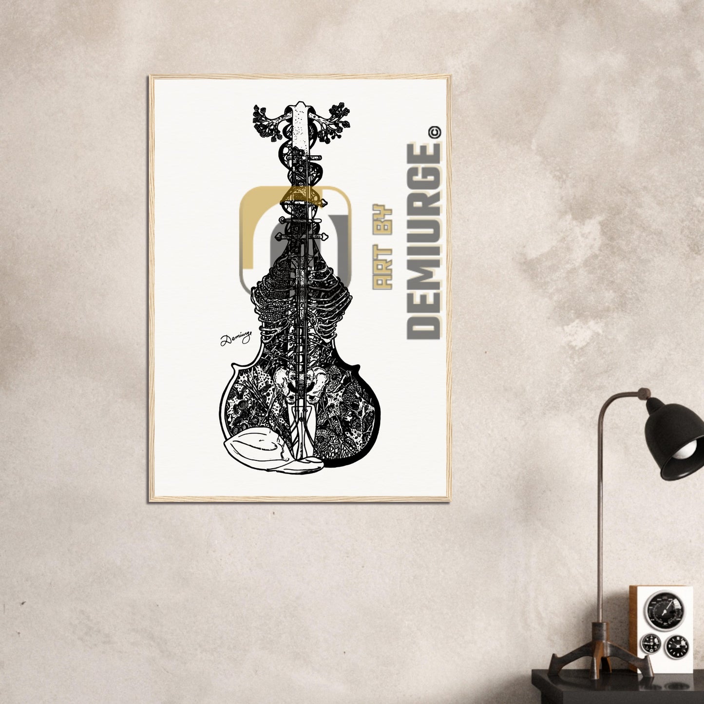 Elation - Museum-Quality Matte Paper Wooden Framed Poster