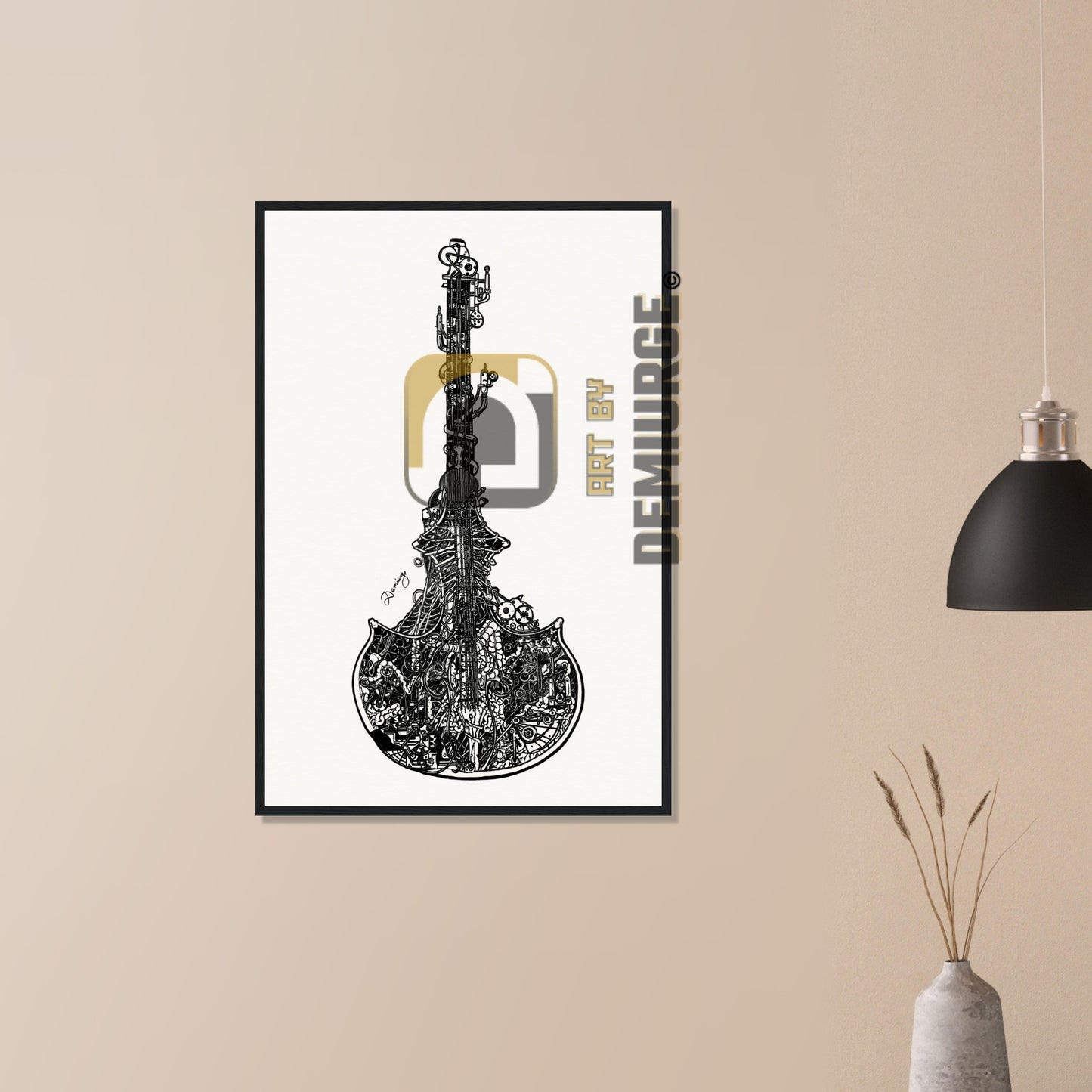 Indifference - Museum-Quality Matte Paper Wooden Framed Poster