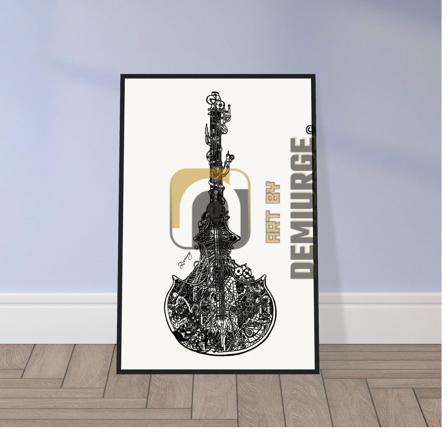 Indifference - Museum-Quality Matte Paper Wooden Framed Poster