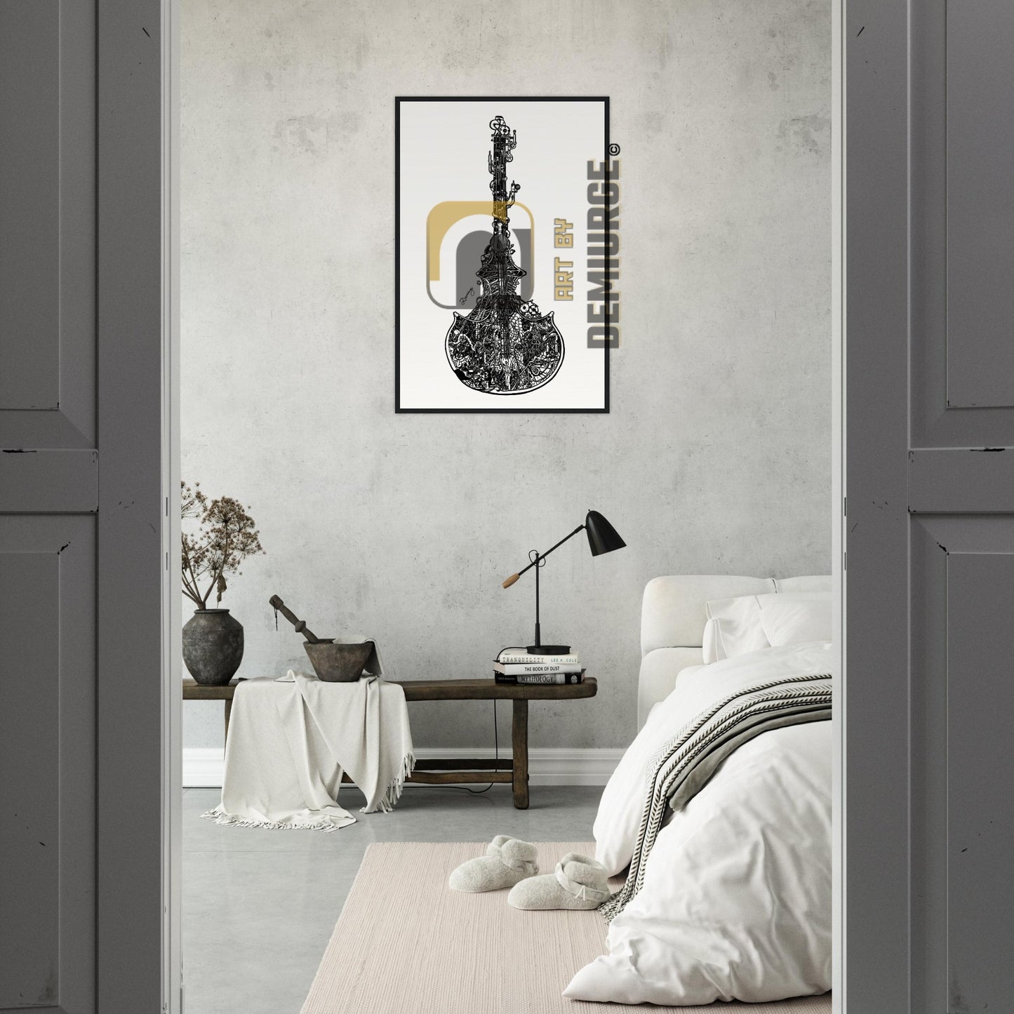 Indifference - Museum-Quality Matte Paper Wooden Framed Poster