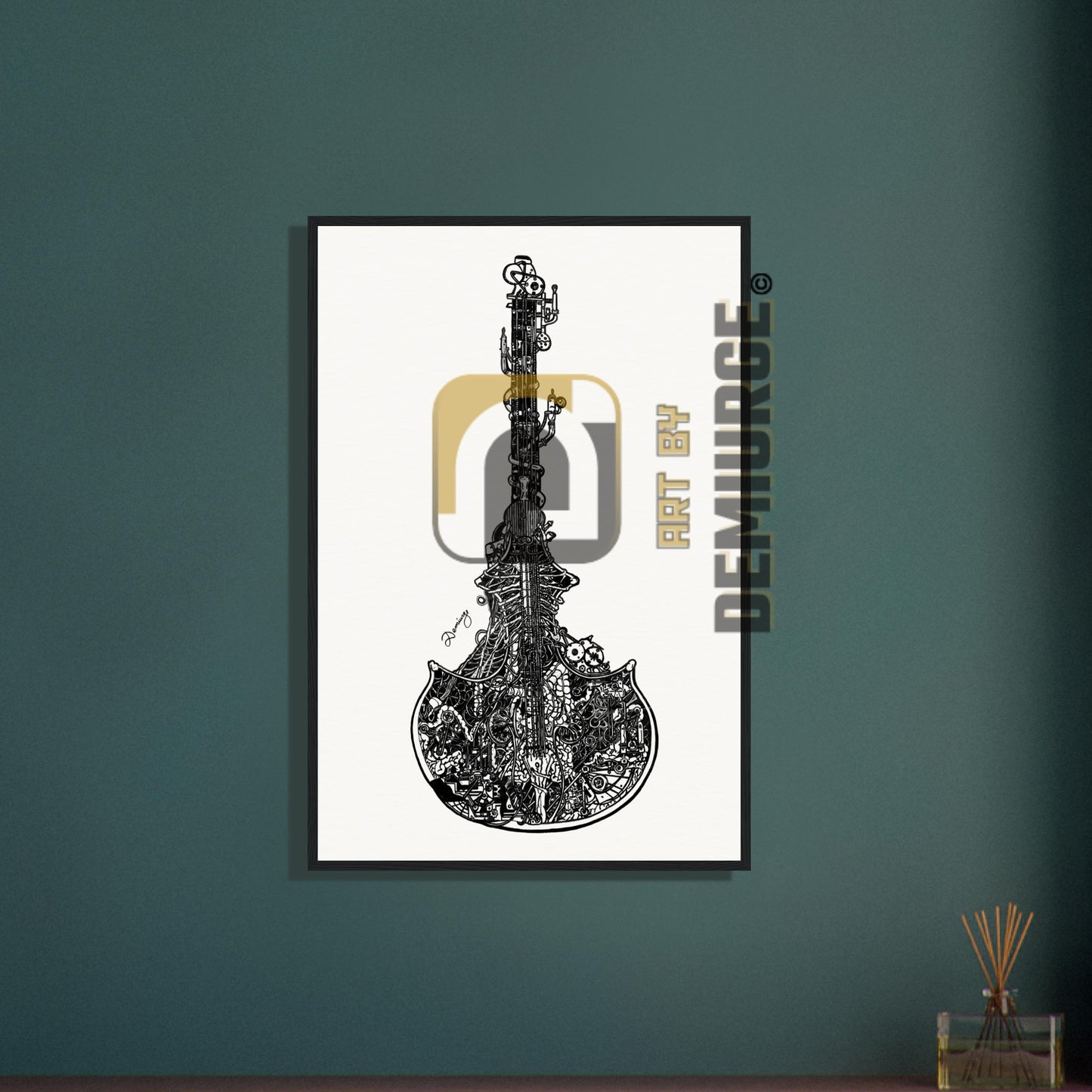 Indifference - Museum-Quality Matte Paper Wooden Framed Poster