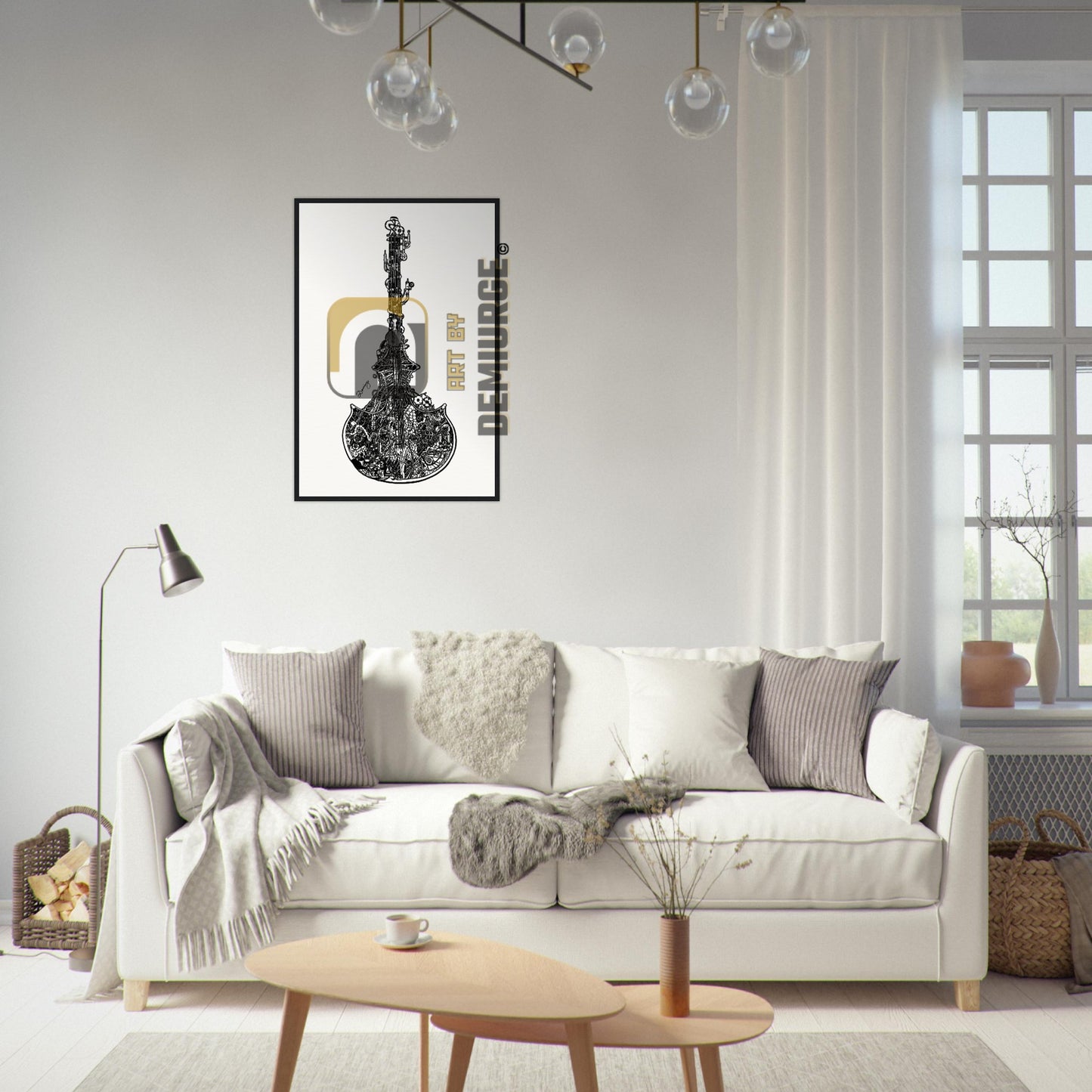 Indifference - Museum-Quality Matte Paper Wooden Framed Poster