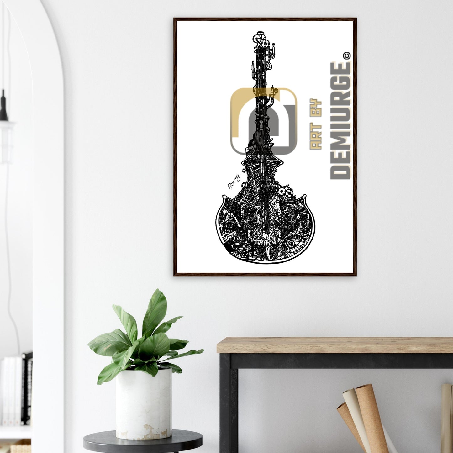 Indifference - Premium Matte Paper Wooden Framed Poster
