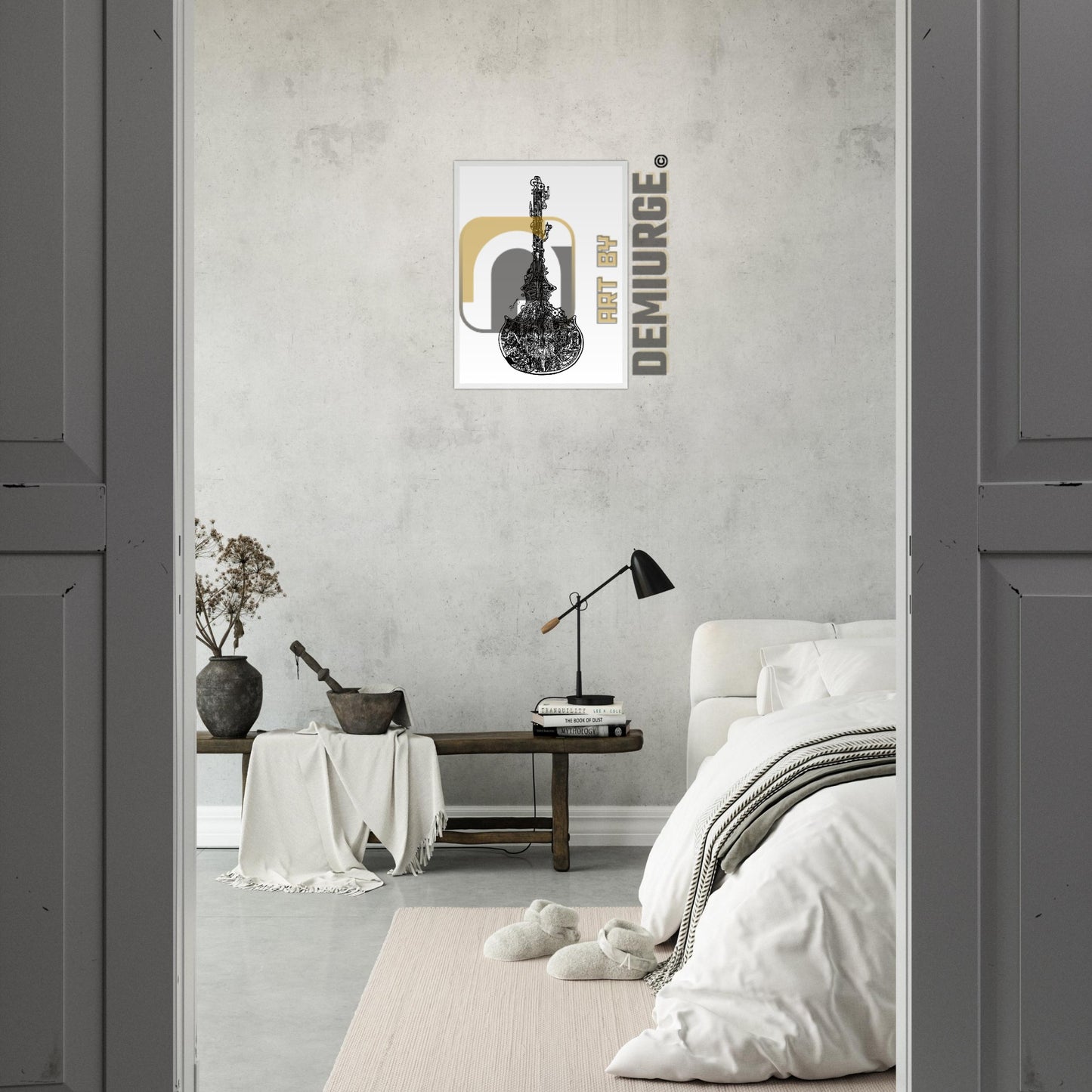 Indifference - Premium Matte Paper Wooden Framed Poster