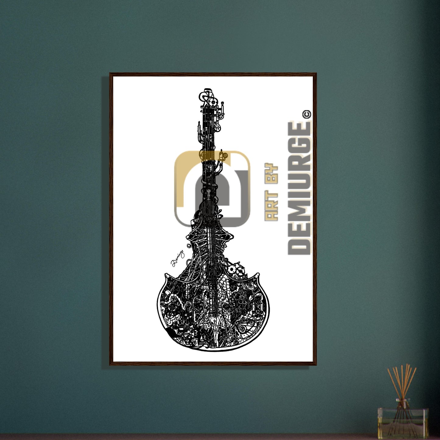 Indifference - Premium Matte Paper Wooden Framed Poster