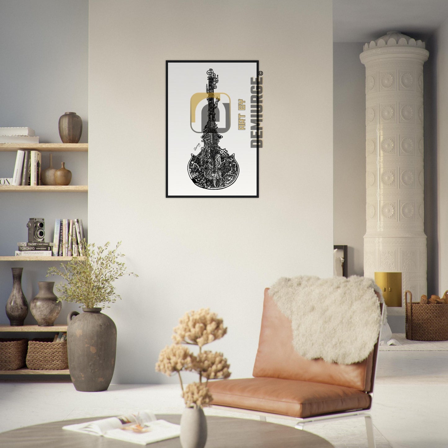 Indifference - Museum-Quality Matte Paper Wooden Framed Poster