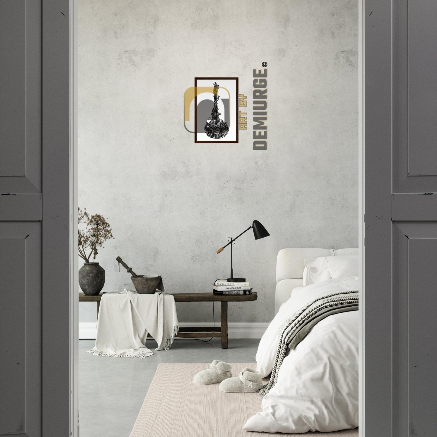 Indifference - Premium Matte Paper Wooden Framed Poster