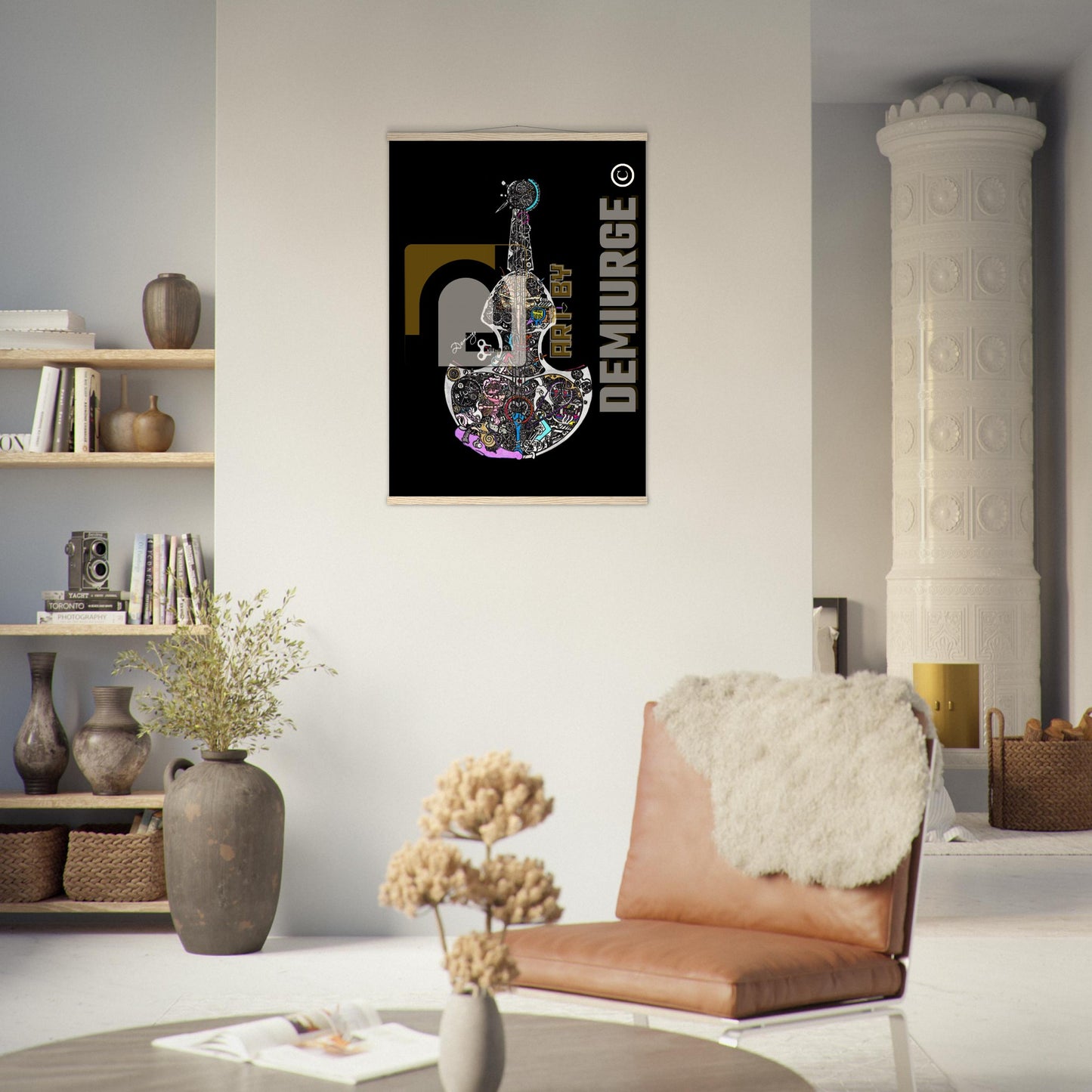 Apathy (Limited Edition - Blackout) - Museum-Quality Matte Paper Poster with Hanger