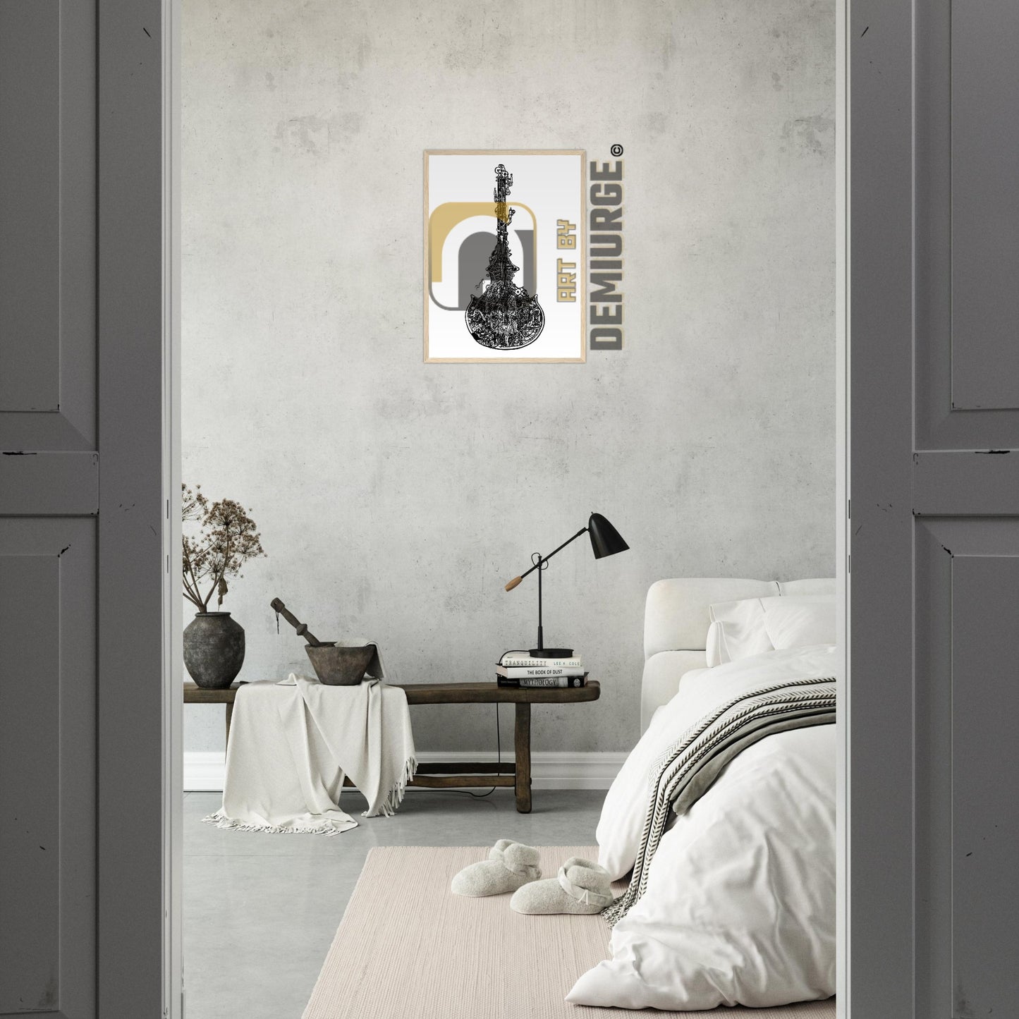 Indifference - Premium Matte Paper Wooden Framed Poster