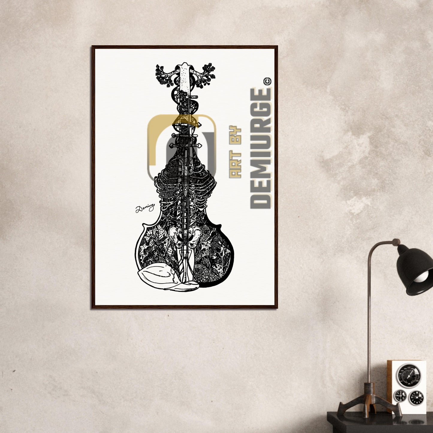 Elation - Museum-Quality Matte Paper Wooden Framed Poster