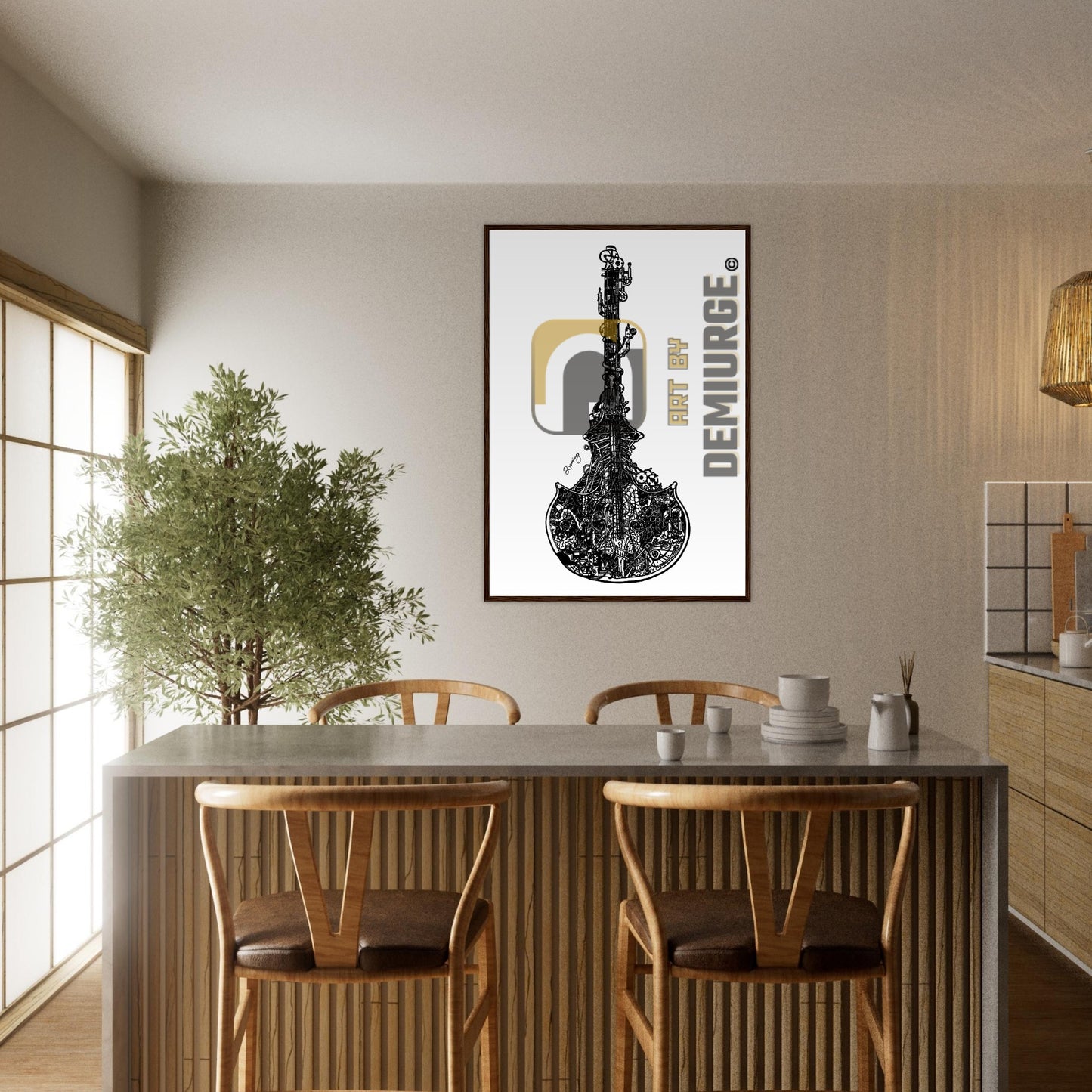 Indifference - Premium Matte Paper Wooden Framed Poster