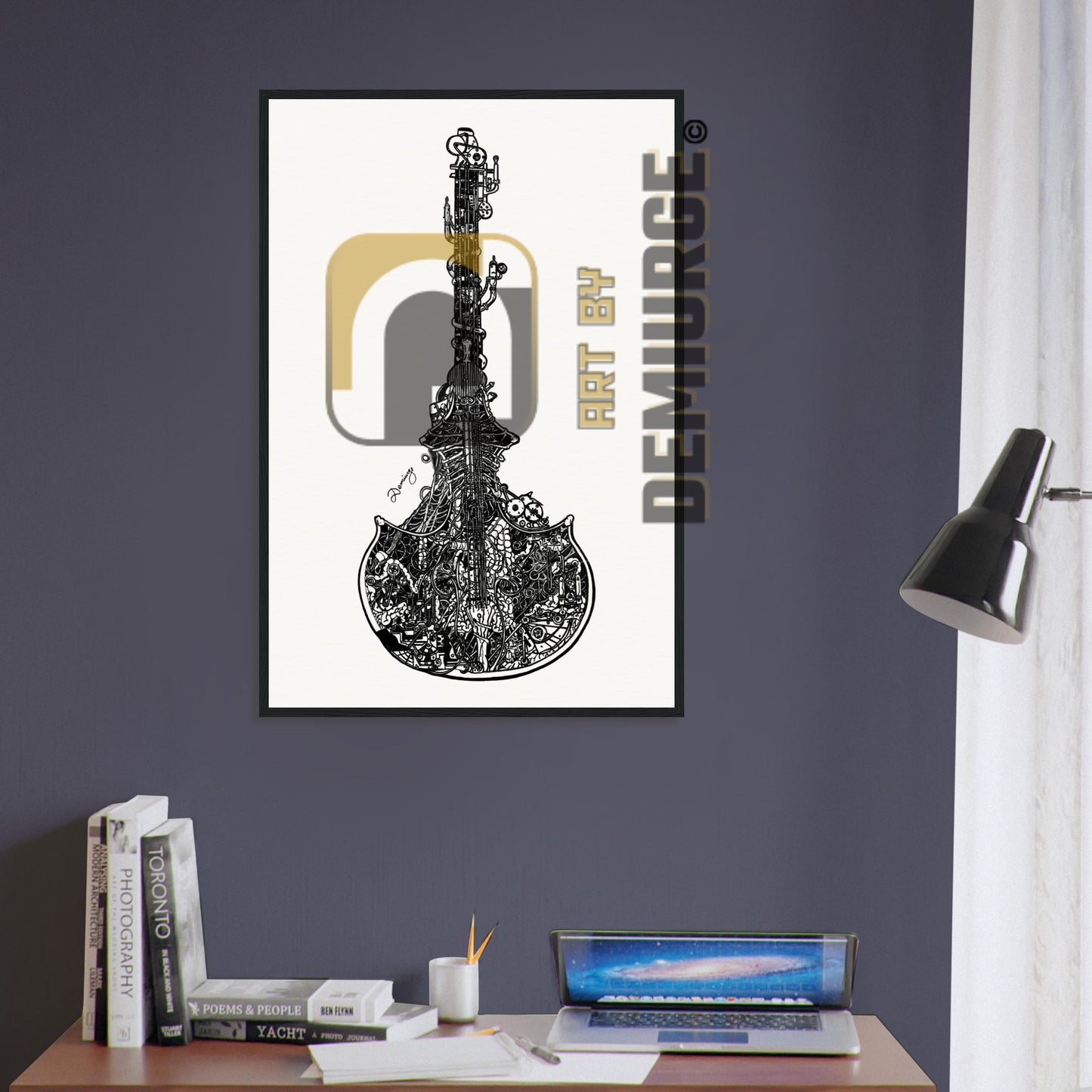 Indifference - Museum-Quality Matte Paper Wooden Framed Poster