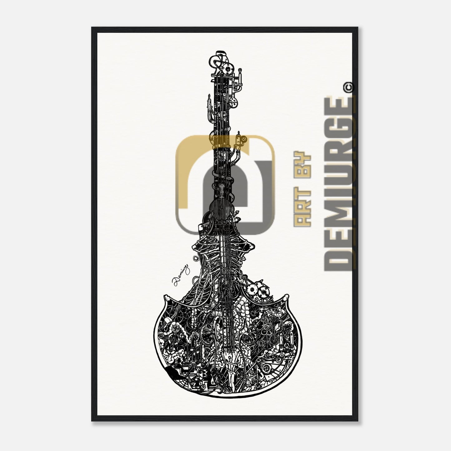 Indifference - Museum-Quality Matte Paper Wooden Framed Poster