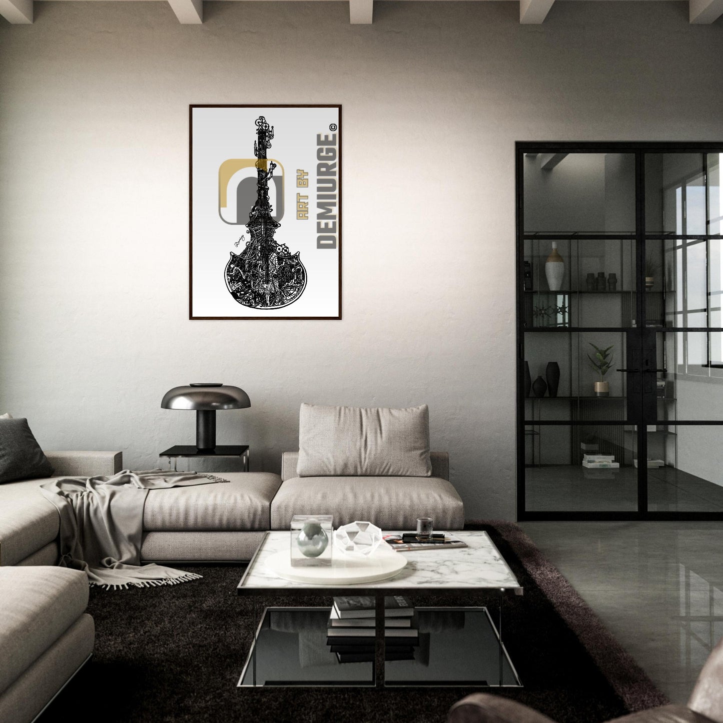 Indifference - Premium Matte Paper Wooden Framed Poster