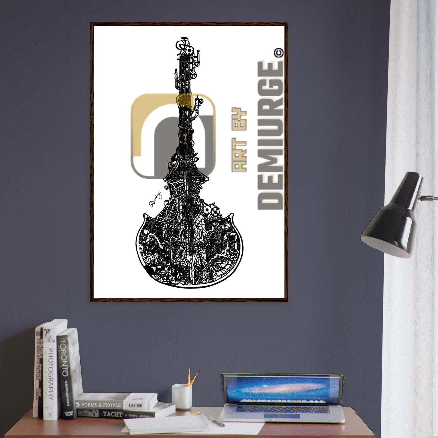 Indifference - Premium Matte Paper Wooden Framed Poster