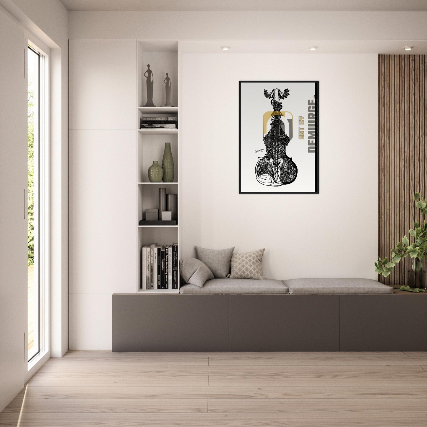 Elation - Museum-Quality Matte Paper Wooden Framed Poster
