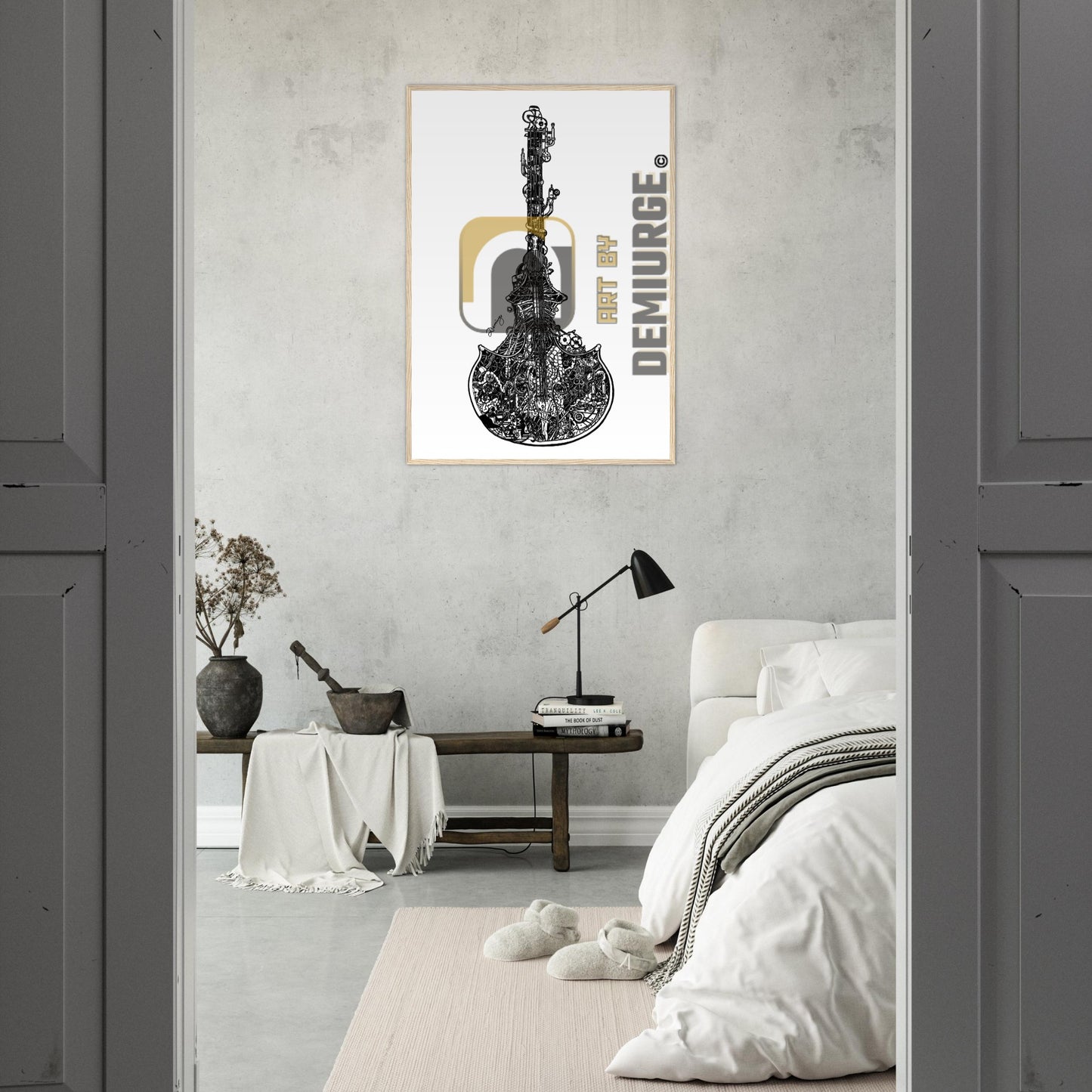 Indifference - Premium Matte Paper Wooden Framed Poster