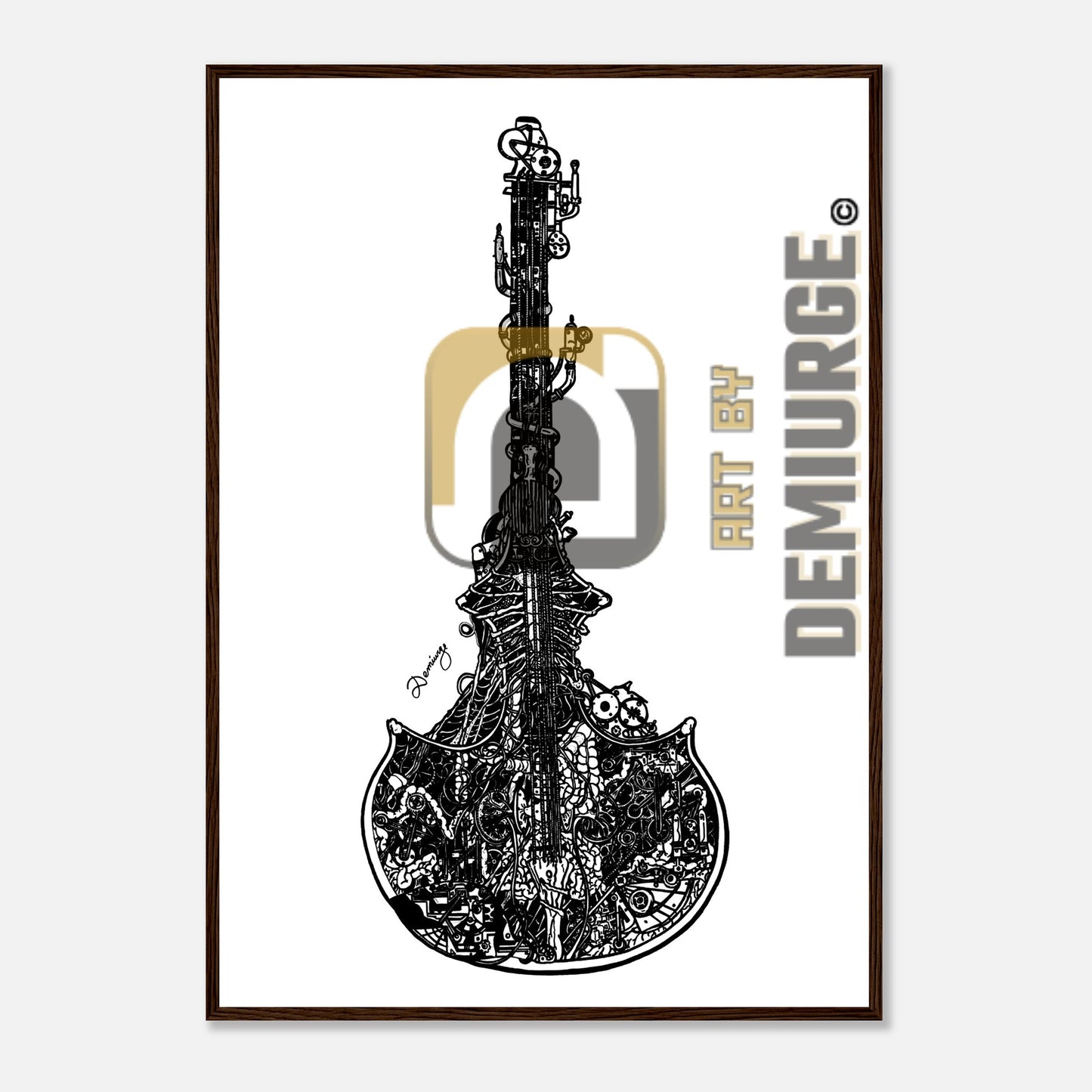 Indifference - Premium Matte Paper Wooden Framed Poster