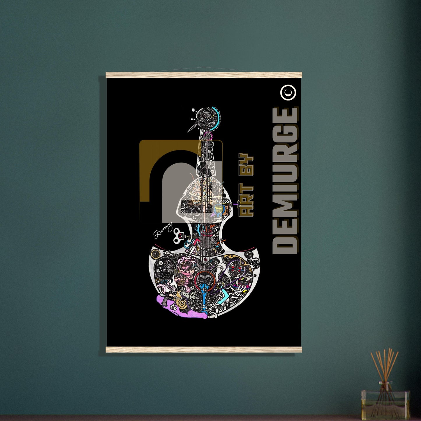 Apathy (Limited Edition - Blackout) - Museum-Quality Matte Paper Poster with Hanger