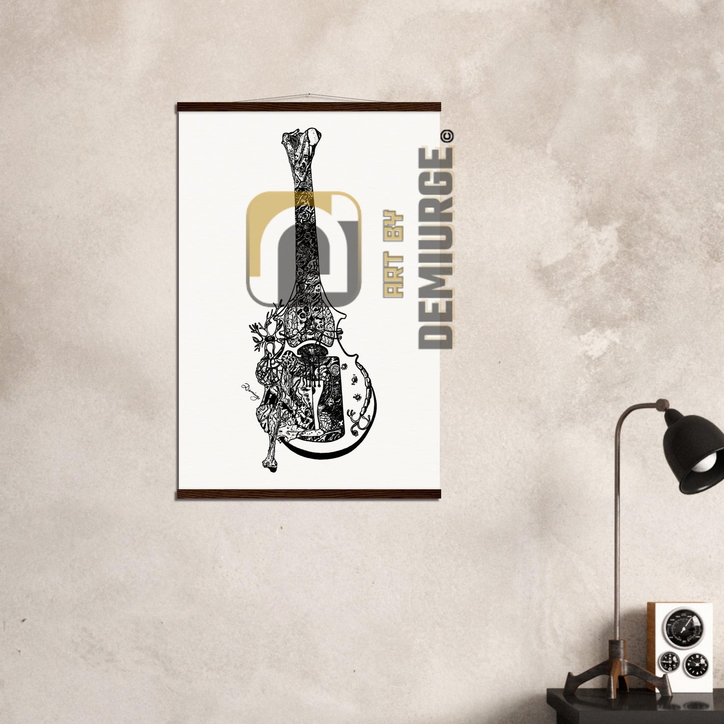 Despair - Museum-Quality Matte Paper Poster with Hanger