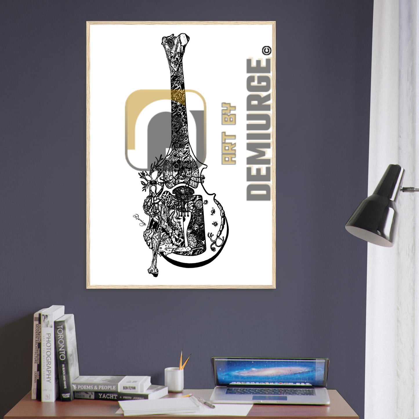 Despair - Premium Matte Paper Wooden Framed Poster