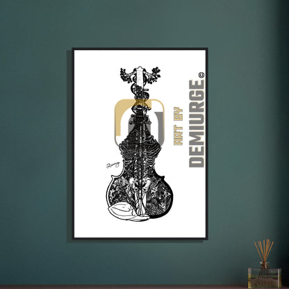 Elation - Premium Matte Paper Wooden Framed Poster