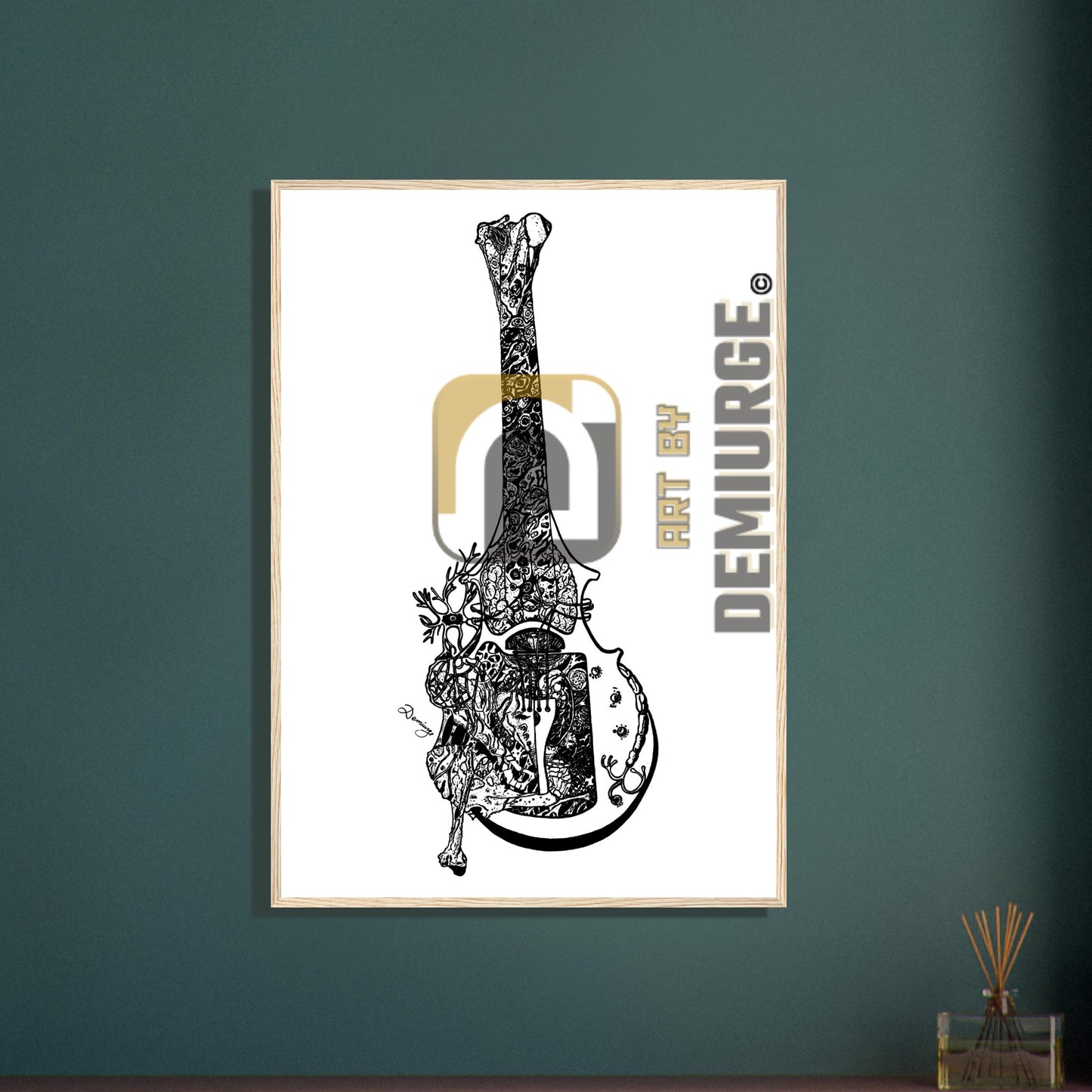 Despair - Premium Matte Paper Wooden Framed Poster